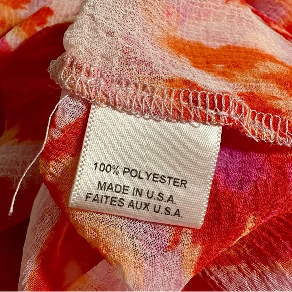 NWT MISA Los Angeles ‘Indira’ Romper in “Maldive Marble” White & Pink Sz Medium - Picture 8 of 16